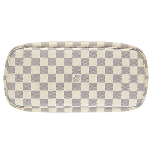 ルイ ヴィトン ダミエ ネヴァーフルPM アズール N51110 トートバッグ バッグ LV 0093 【中古】 LOUIS VUITTON