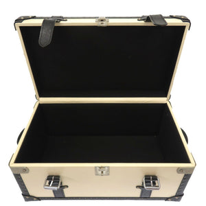 ラルフローレン ウッド ホワイト ブラック バイカラー トランク バッグ 白 黒 0119 【中古】 RALPH LAUREN メンズ