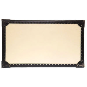 ラルフローレン ウッド ホワイト ブラック バイカラー トランク バッグ 白 黒 0119 【中古】 RALPH LAUREN メンズ