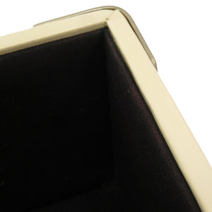 ラルフローレン ウッド ホワイト ブラック バイカラー トランク バッグ 白 黒 0119 【中古】 RALPH LAUREN メンズ