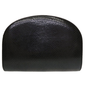 美品 アーペーセー デミルネ ハーフムーン F61048 レザー ブラック 黒 ショルダーバッグ 0123【中古】A.P.C