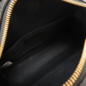 美品 アーペーセー デミルネ ハーフムーン F61048 レザー ブラック 黒 ショルダーバッグ 0123【中古】A.P.C