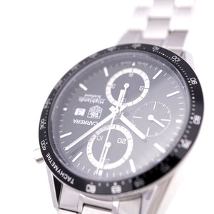 タグホイヤー カレラ 限定 ハイランド スコットランド CV2012.BA0786 自動巻き 腕時計 SS グリーン 緑文字盤 0128【中古】TAG HEUER メンズ