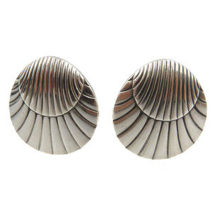 ジョージ ジェンセン シルバー925 シェル 貝殻 カフスボタン 0130【中古】GEORG JENSEN