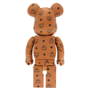 未使用 エム シー エム MCM × BE@RBRICK MEDICOM TOY ベアブリック プラスチック ブラウン クマ ベア 熊 茶 0138 【中古】 MCM