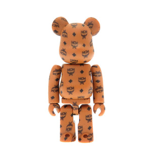 未使用 エム シー エム MCM × BE@RBRICK MEDICOM TOY ベアブリック プラスチック ブラウン クマ ベア 熊 茶 0138 【中古】 MCM