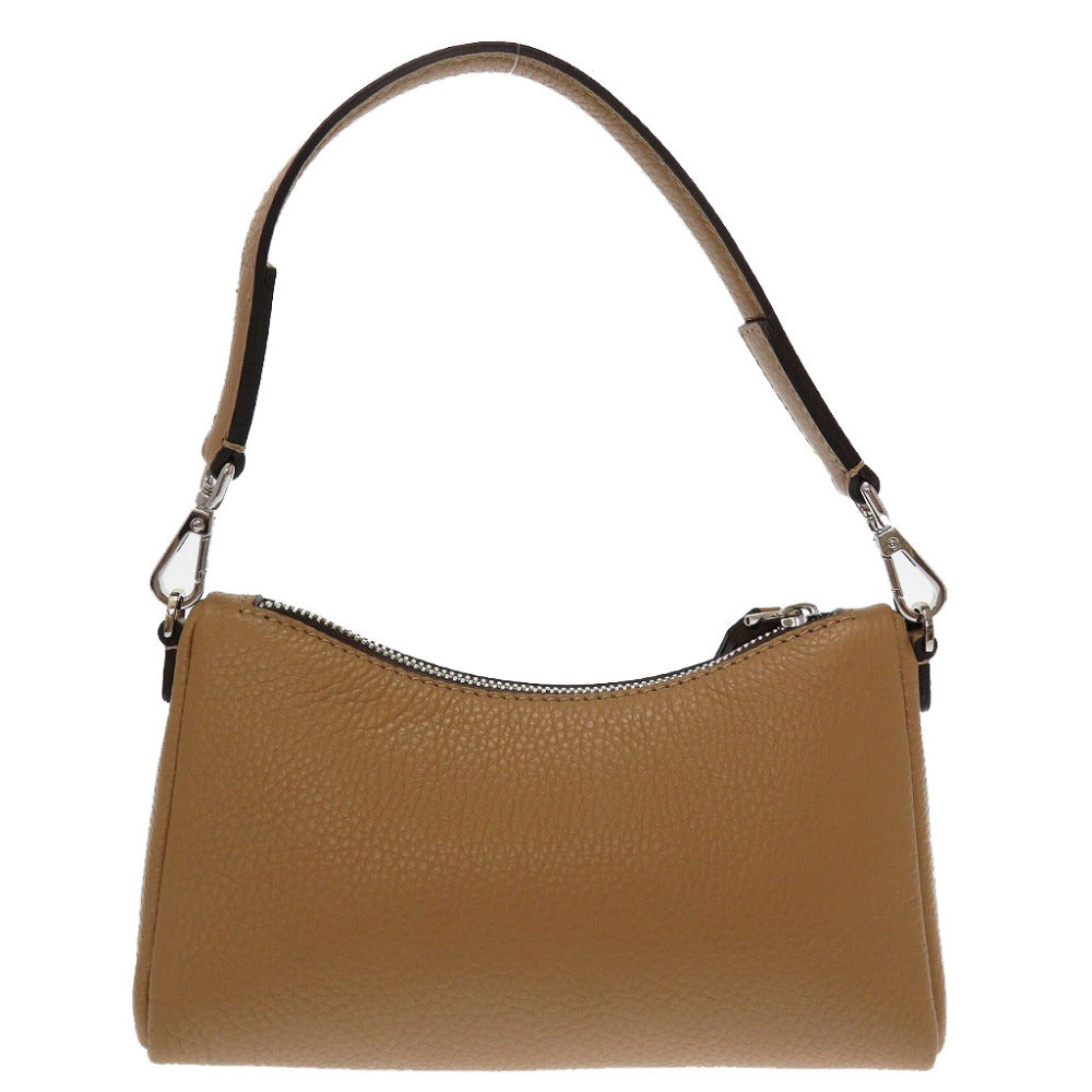 未使用 ジャンニキアリーニ BS8826 レザー ブラウン 茶 ショルダーバッグ 0145【中古】GIANNI CHIARINI