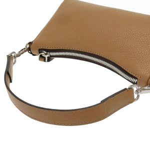 未使用 ジャンニキアリーニ BS8826 レザー ブラウン 茶 ショルダーバッグ 0145【中古】GIANNI CHIARINI