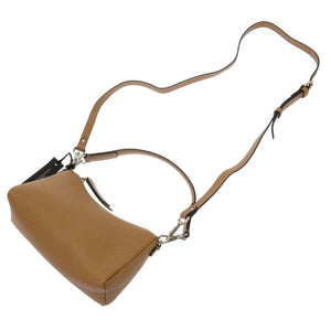 未使用 ジャンニキアリーニ BS8826 レザー ブラウン 茶 ショルダーバッグ 0145【中古】GIANNI CHIARINI