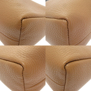 未使用 ジャンニキアリーニ BS8826 レザー ブラウン 茶 ショルダーバッグ 0145【中古】GIANNI CHIARINI