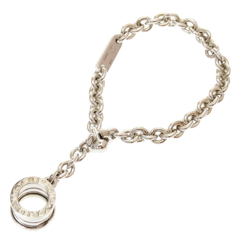 新品同様 ブルガリ ビーゼロワン B-zero1 キーホルダー バッグチャーム シルバー925 シルバー 0153【中古】BVLGARI