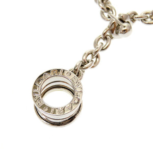新品同様 ブルガリ ビーゼロワン B-zero1 キーホルダー バッグチャーム シルバー925 シルバー 0153【中古】BVLGARI