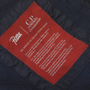 未使用 CPカンパニー × PATTA パタ トラック ナイロン ジャケット ネイビー/グリーン サイズL 紺緑 0155【中古】C.P.COMPANY メンズ