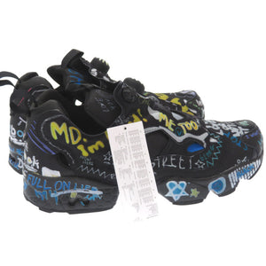 未使用 リーボック × ヴェトモン クラシック インスタポンプ フューリー スニーカー ブラック 黒 26.5cm マルチカラー 0157【中古】Reebok メンズ