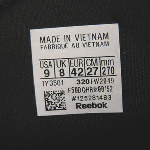 未使用 リーボック × ヴェトモン クラシック インスタポンプ フューリー スニーカー ブラック 黒 27.0cm マルチカラー 0158【中古】Reebok メンズ