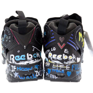 未使用 リーボック × ヴェトモン クラシック インスタポンプ フューリー スニーカー ブラック 黒 27.0cm マルチカラー 0158【中古】Reebok メンズ