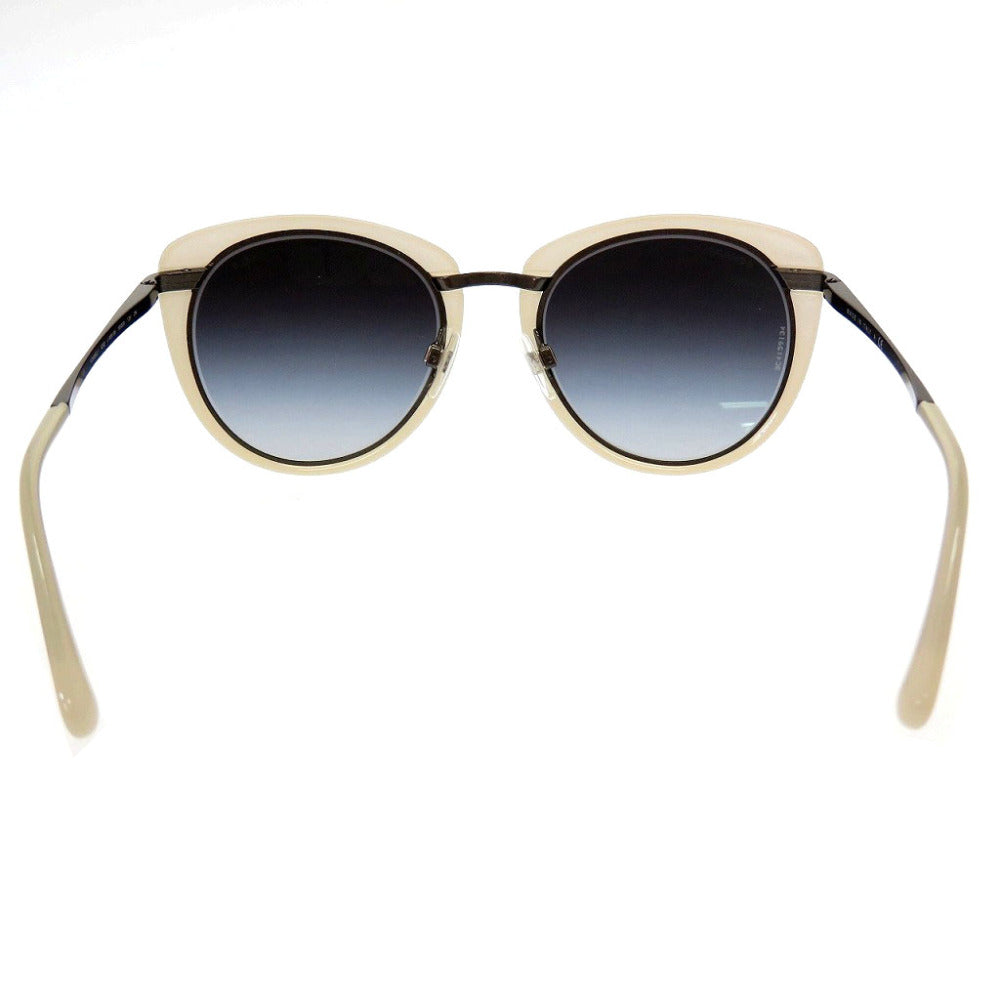 美品 シャネル ニッケル プラスチック 4202 ホワイト 白 ブラック 黒 サングラス 0042【中古】CHANEL