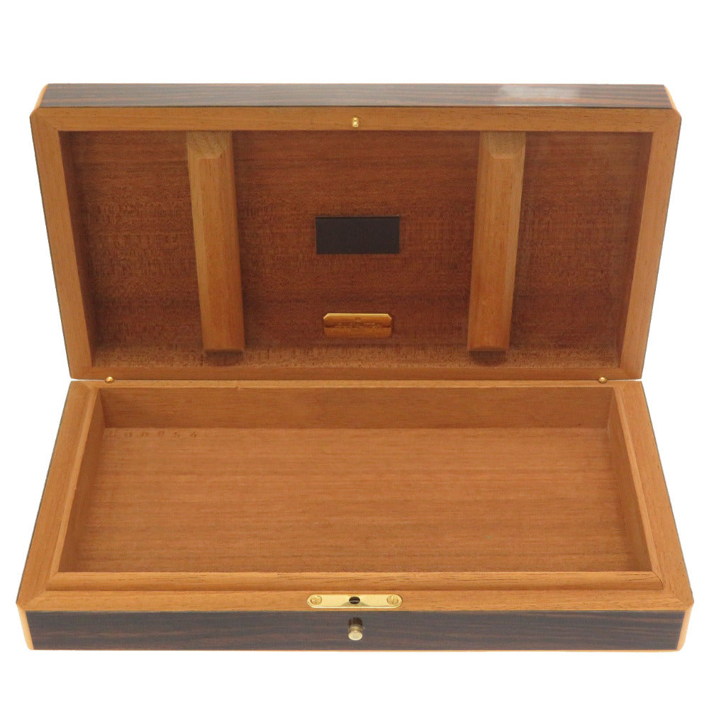 美品 ルイ ヴィトン モノグラム コフレ ドゥ ヴォワヤージュ マホガニー シガレットケース M58565 ウッド ブラウン LV 0046 【中古】 LOUIS VUITTON