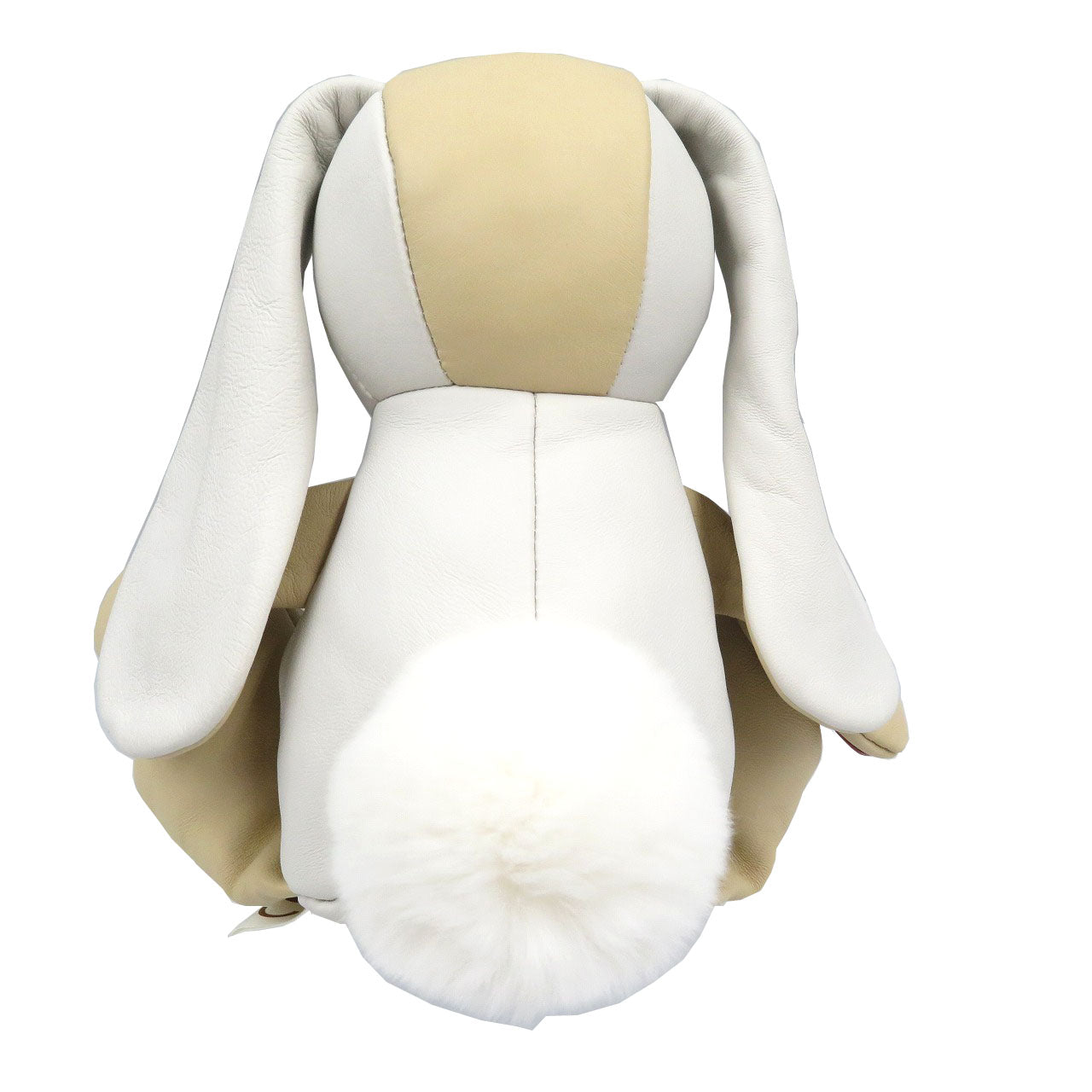 新品同様 ルイ ヴィトン ドゥドゥルイス GI0367 レザー モノグラム ホワイト 白 ベージュ ぬいぐるみ 0054【中古】LOUIS VUITTON