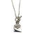 エルメス アミュレット ケリー シルバー925 ネックレス アクセサリー 0059【中古】HERMES