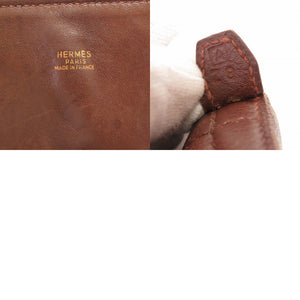 エルメス ボリードアド トリヨンクレマンス ブラウン ゴールド金具 □A刻印 リュックサック バッグ 茶 0065 【中古】 HERMES