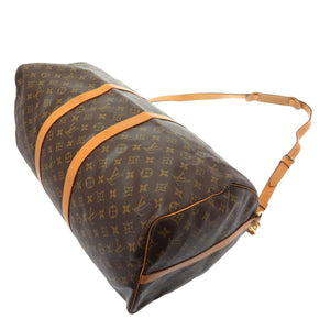 ルイ ヴィトン モノグラム キーポルバンドリエール55 M41414 ボストンバッグ バッグ LV 0087 【中古】 LOUIS VUITTON メンズ
