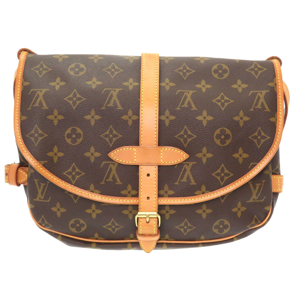 美品 ルイ ヴィトン モノグラム ソミュール30 M42256 ショルダーバッグ バッグ LV 0088 【中古】 LOUIS VUITTON