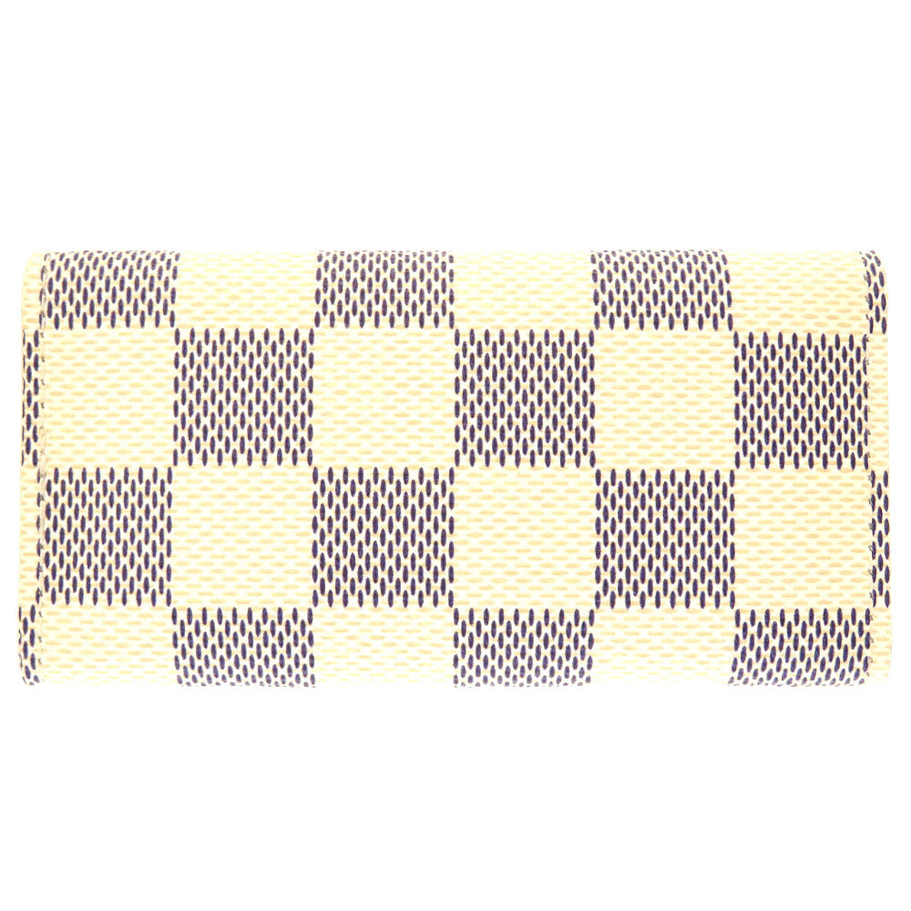 新品同様 ルイ ヴィトン ダミエ アズール ミュルティクレ4 N60386 4連 キーケース LV 0111 【中古】 LOUIS VUITTON