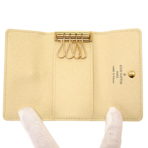 新品同様 ルイ ヴィトン ダミエ アズール ミュルティクレ4 N60386 4連 キーケース LV 0111 【中古】 LOUIS VUITTON