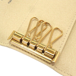 新品同様 ルイ ヴィトン ダミエ アズール ミュルティクレ4 N60386 4連 キーケース LV 0111 【中古】 LOUIS VUITTON