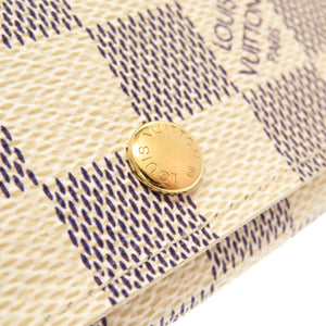 新品同様 ルイ ヴィトン ダミエ アズール ミュルティクレ4 N60386 4連 キーケース LV 0111 【中古】 LOUIS VUITTON