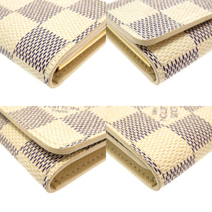 新品同様 ルイ ヴィトン ダミエ アズール ミュルティクレ4 N60386 4連 キーケース LV 0111 【中古】 LOUIS VUITTON