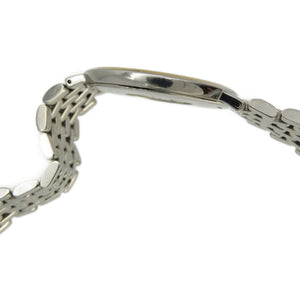 美品 オメガ デビル ゴールド文字盤 クオーツ 腕時計 SS ゴールド 0122【中古】OMEGA メンズ