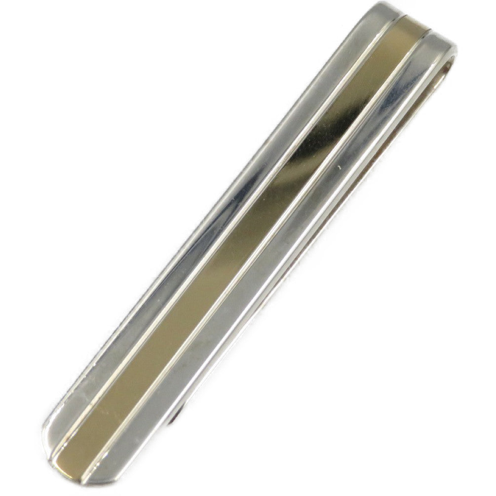 美品 ティファニー タイバー シルバー925 K18イエローゴールド タイピン 0135【中古】TIFFANY&Co.