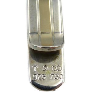 美品 ティファニー タイバー シルバー925 K18イエローゴールド タイピン 0135【中古】TIFFANY&Co.