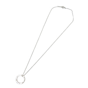 ティファニー 1837 サークルペンダント シルバー925 ミディアム ネックレス 0136【中古】TIFFANY&Co.