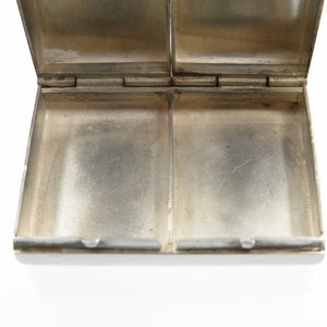 ティファニー スターリングシルバー ダブル スクエア ピルケース 小物入れ 0139【中古】TIFFANY&Co.