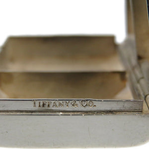 ティファニー スターリングシルバー ダブル スクエア ピルケース 小物入れ 0139【中古】TIFFANY&Co.