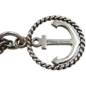 美品 ティファニー アンカー サークル シルバー925 イカリ ネックレス 0141【中古】TIFFANY&Co.