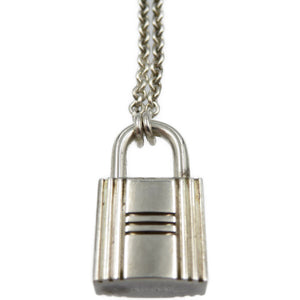エルメス カデナ シルバー925 ネックレス アクセサリー 0143【中古】HERMES