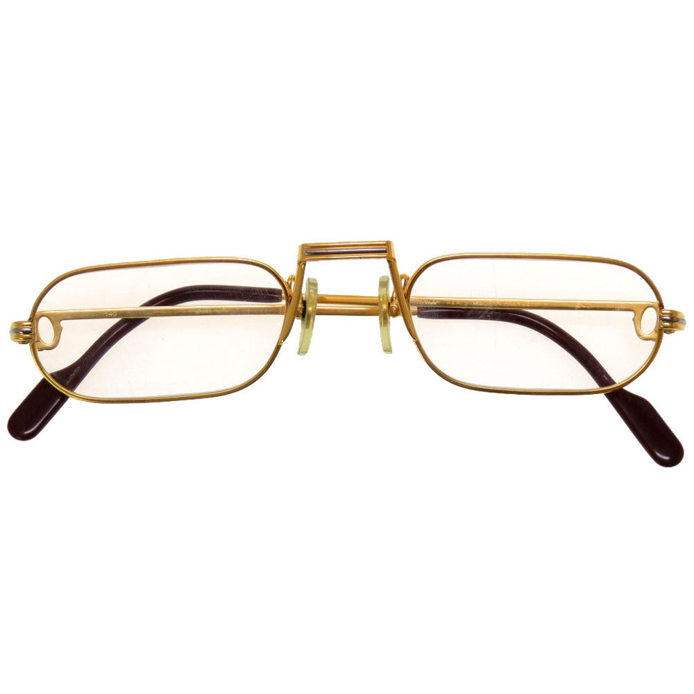 カルティエ トリニティ ゴールド 140 メガネ アイウェア 0147 【中古】 CARTIER