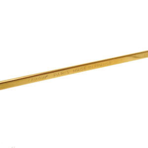 カルティエ トリニティ ゴールド 140 メガネ アイウェア 0147 【中古】 CARTIER