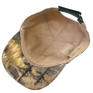 未使用 グッチ × ノースフェイス コットン グリーン キャップ 帽子 0013 【中古】 GUCCI × North Face