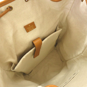 未使用 グッチ ミッキープリント ディズニーコラボ ミニGGスプリーム ベージュ 603898 リュックサック バッグ 茶 0017 【中古】 GUCCI × Disney