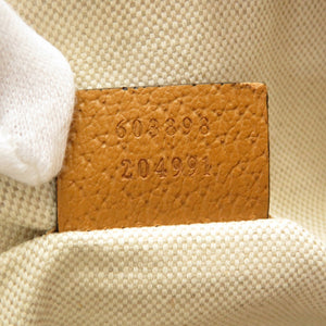 未使用 グッチ ミッキープリント ディズニーコラボ ミニGGスプリーム ベージュ 603898 リュックサック バッグ 茶 0017 【中古】 GUCCI × Disney