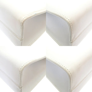 美品 サルヴァトーレ フェラガモ ヴァラリボン Q216187 レザー パンダ ホワイト ブラック 白 黒 2way ハンドバッグ 0081【中古】Salvatore Ferragamo