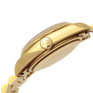 ロレックス デイデイト 18038 K18YG金無垢 自動巻き 腕時計 イエローゴールド ゴールド文字盤 0123【中古】ROLEX メンズ