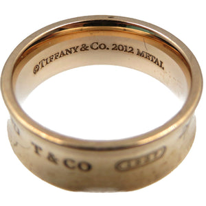 ティファニー 1837 ナロー リング メタル ピンクゴールド 指輪 0132【中古】TIFFANY&Co.