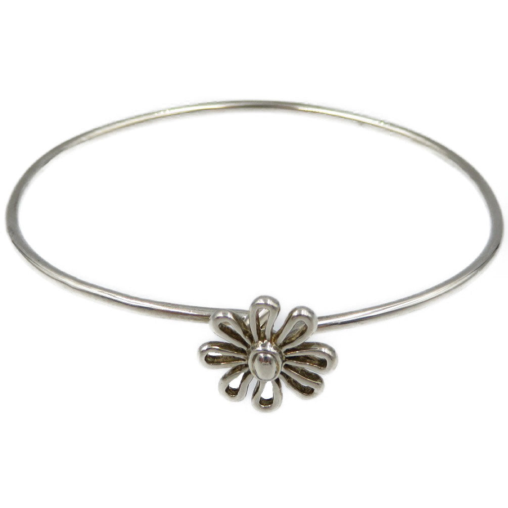 美品 ティファニー デイジーフラワー パロマピカソ シルバー925 バングル 0134【中古】TIFFANY&Co.