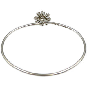 美品 ティファニー デイジーフラワー パロマピカソ シルバー925 バングル 0134【中古】TIFFANY&Co.